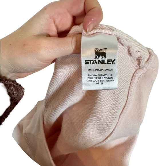 Stanley The Quencher Love Embroidered Sweatshirt Rose Quartz- Still Full Price - Picture 11 of 12
